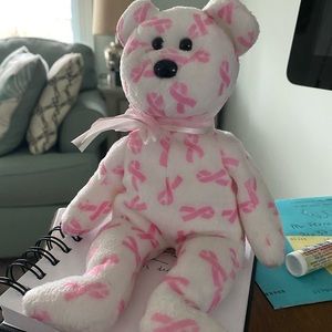 TY breast cancer beanie baby